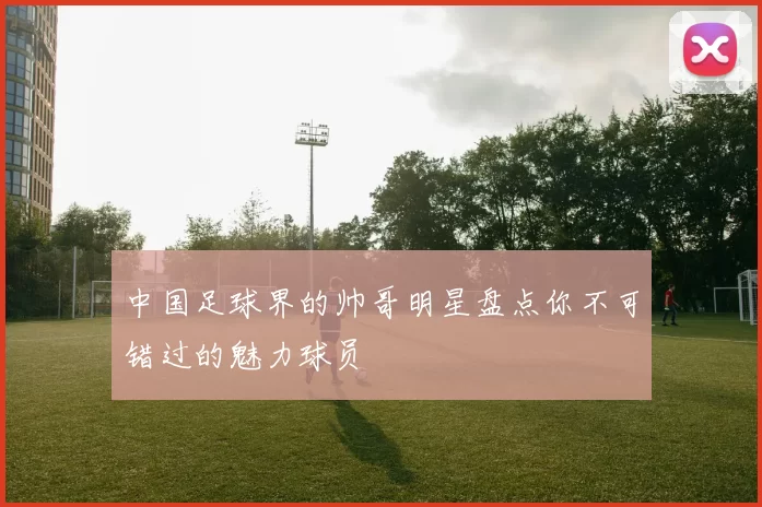 中国足球界的帅哥明星盘点你不可错过的魅力球员